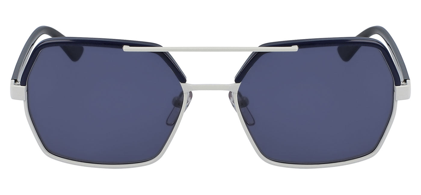 Marni ME2106S Sunglasses - White & Blue / Blue