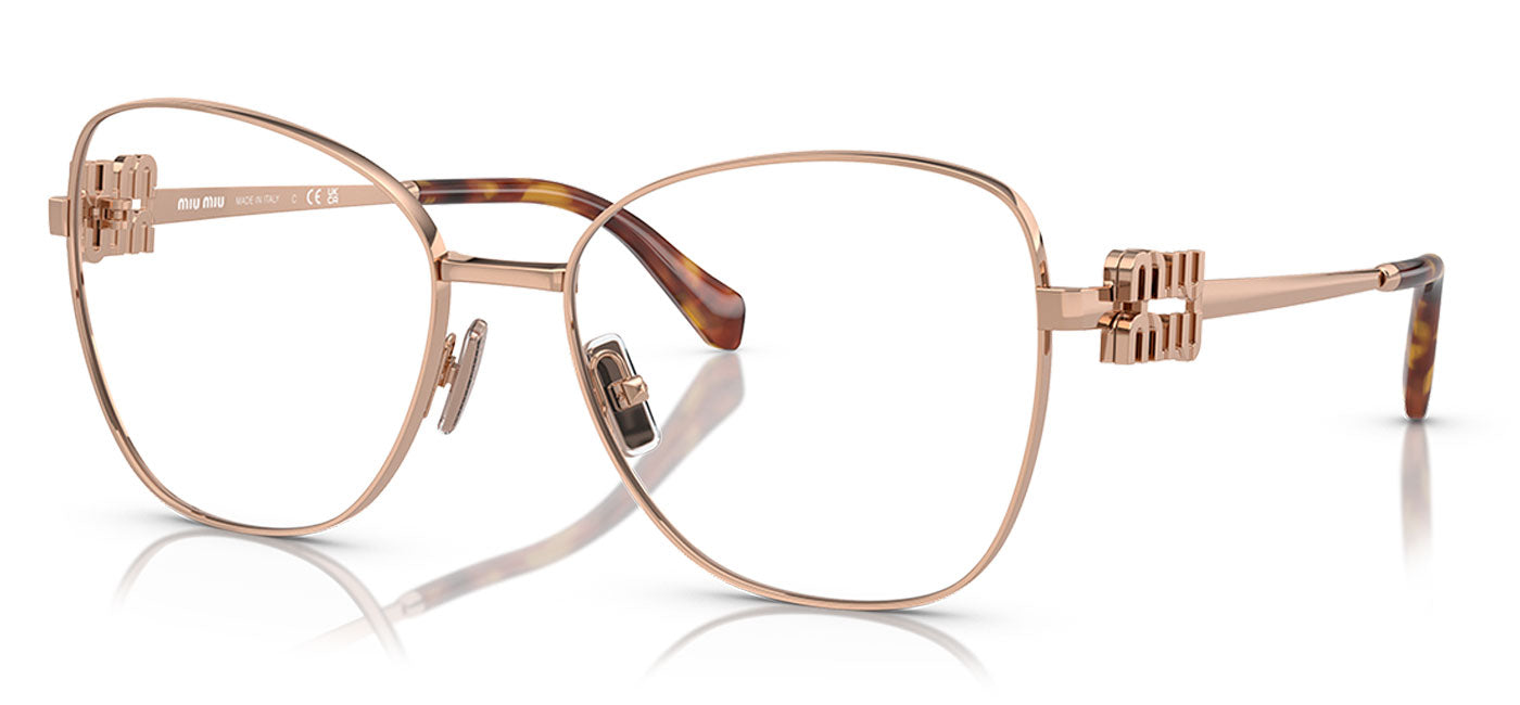 Miu Miu MU 50XV Glasses - Rose Gold