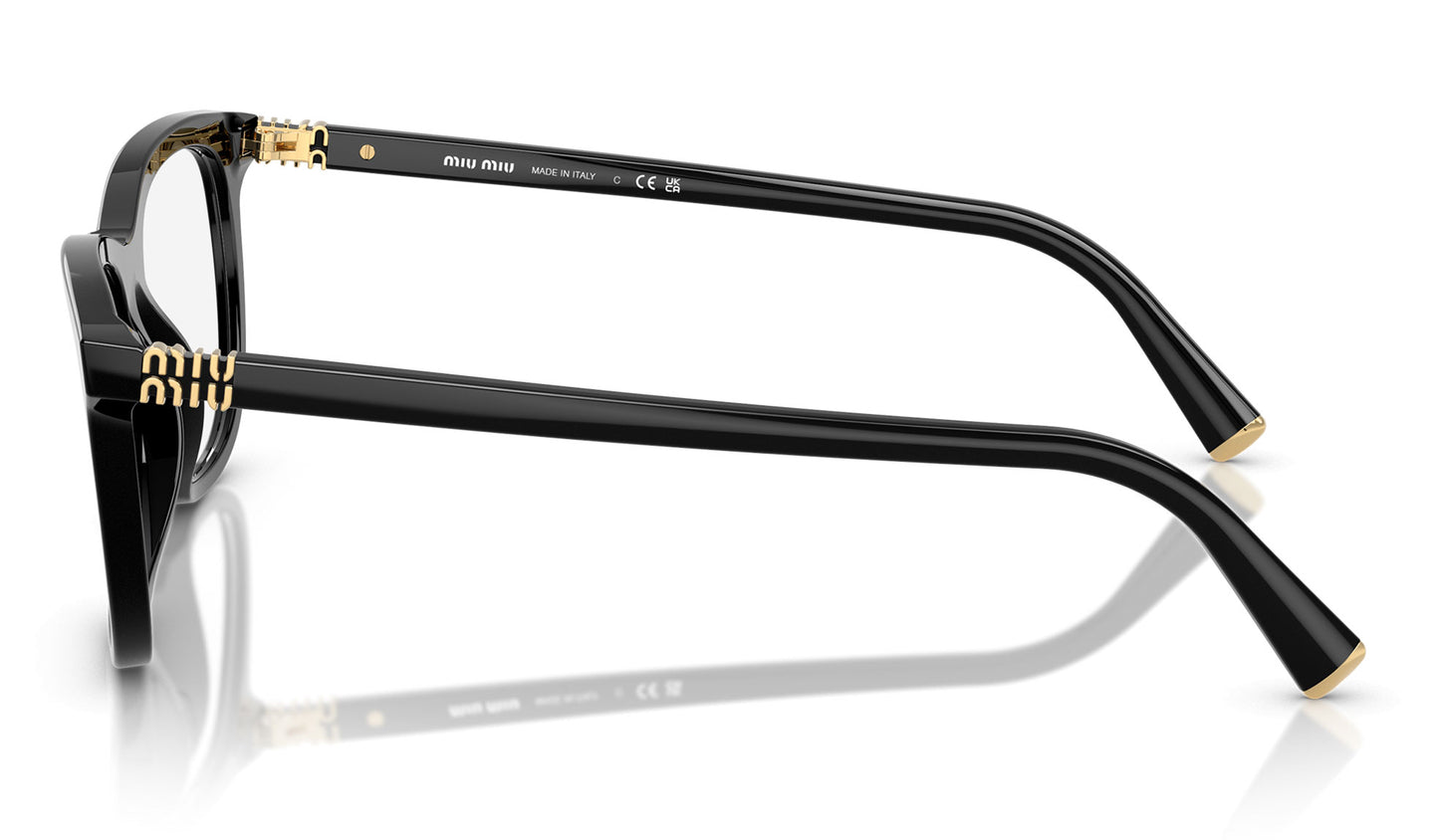 Miu Miu MU 01WV Glasses - Black