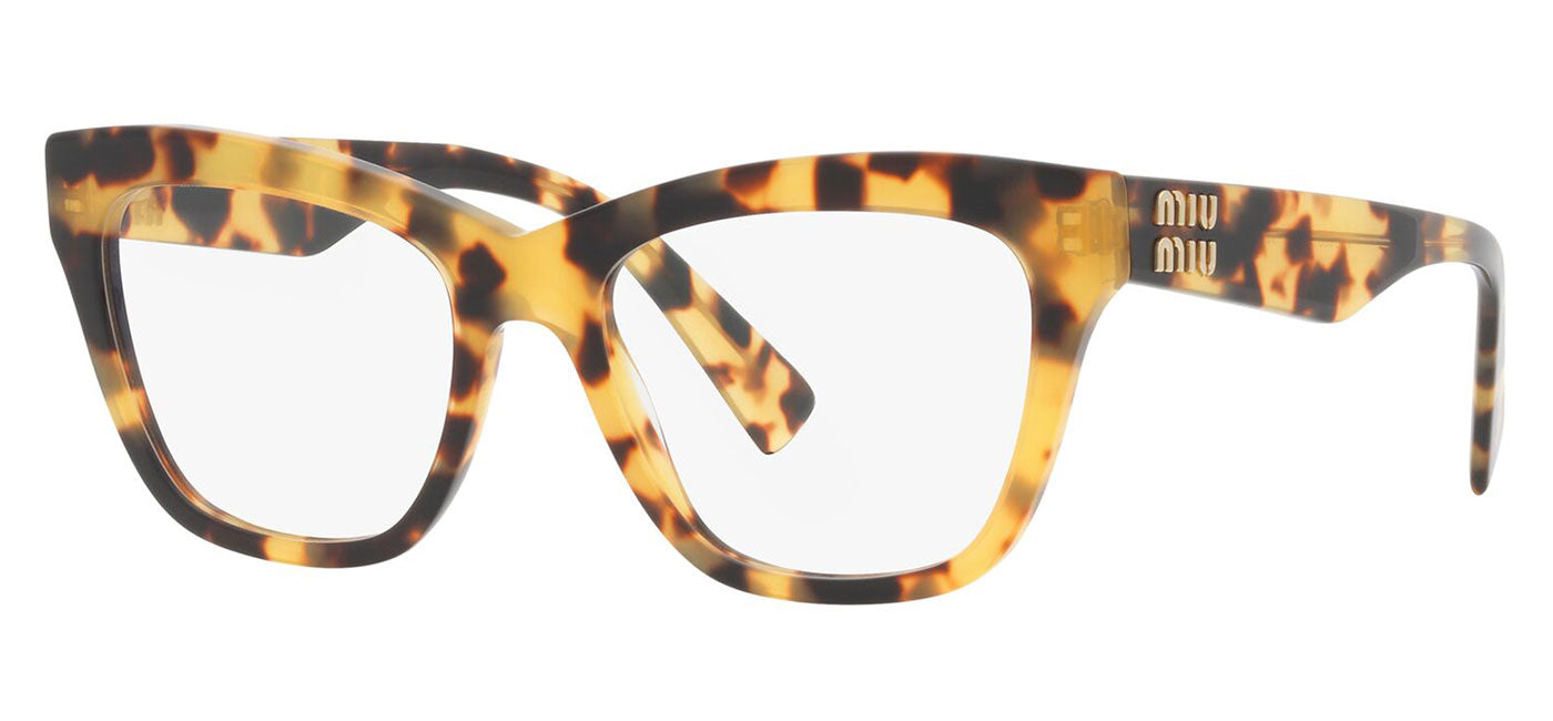 Miu Miu MU 03UV Glasses - Light Havana