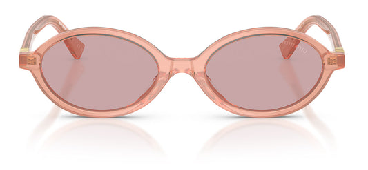 Miu Miu MU 04ZS Sunglasses - Opal Pink / Pink