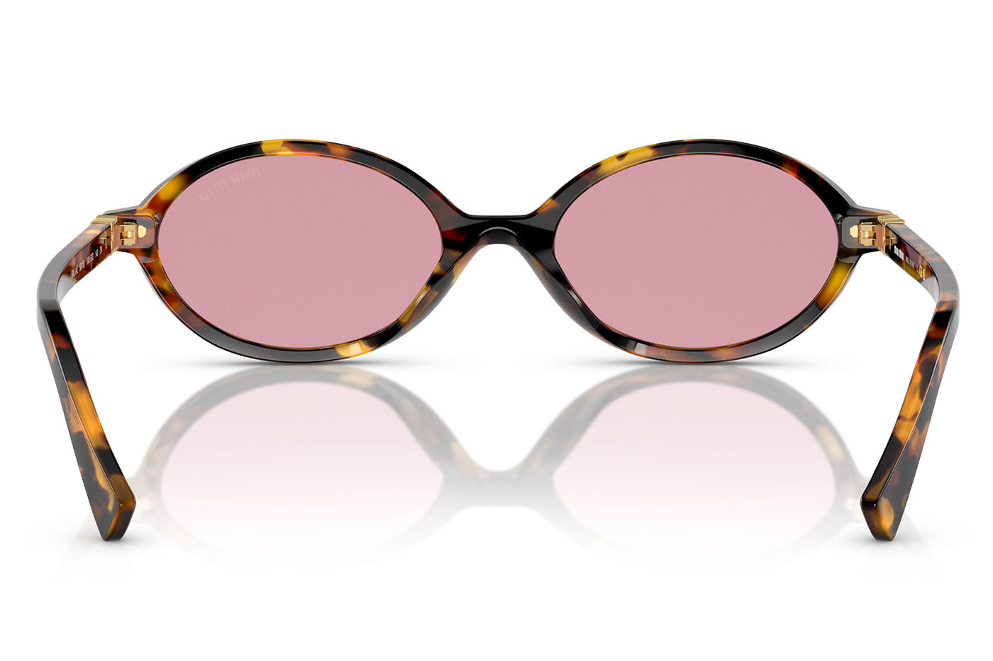 Miu Miu MU 04ZS Sunglasses - Honey Havana / Bordeaux