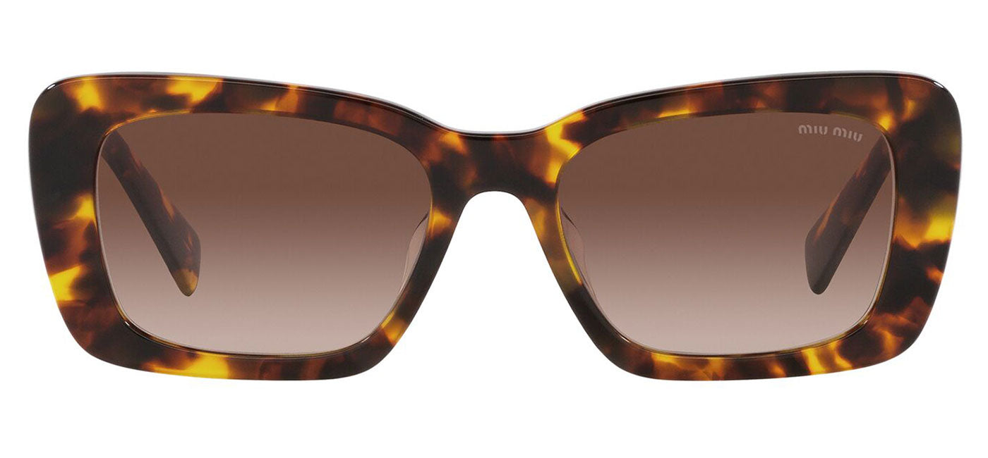 Miu Miu MU 07YS Sunglasses - Honey Havana / Brown Gradient