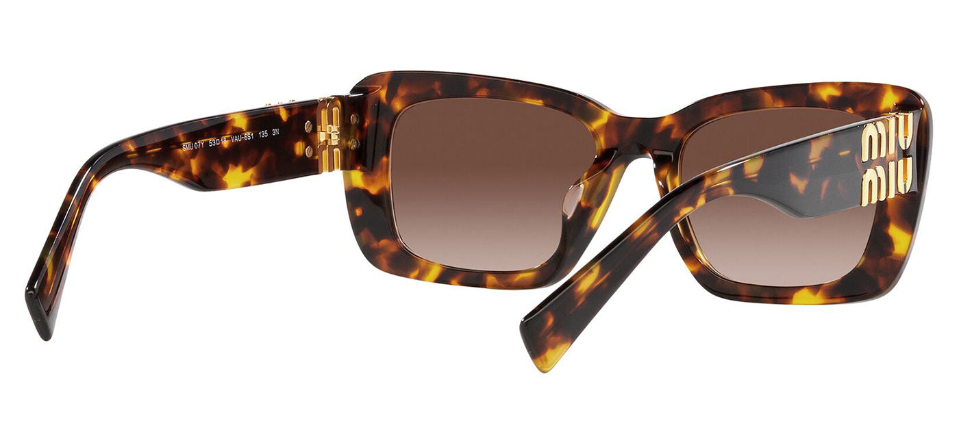 Miu Miu MU 07YS Sunglasses - Honey Havana / Brown Gradient