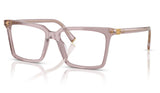 Miu Miu MU 08XV Glasses - Transparent Mauve