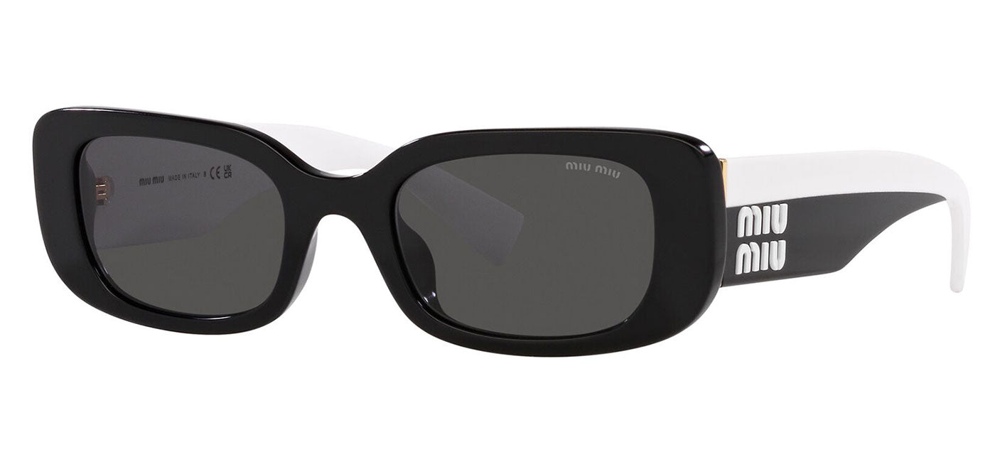 Miu Miu MU 08YS Sunglasses - Black / Dark Grey