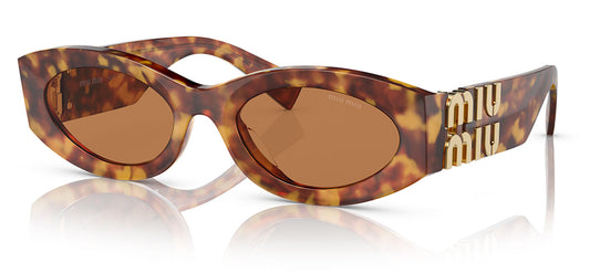 Miu Miu MU 11WS Sunglasses - Havana / Brown