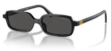 Miu Miu MU 11ZS Sunglasses - Black / Dark Grey