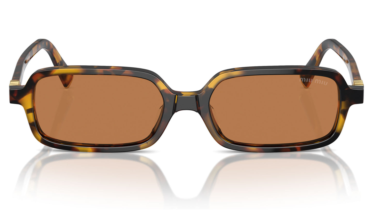 Miu Miu MU 11ZS Sunglasses - Honey Havana / Brown