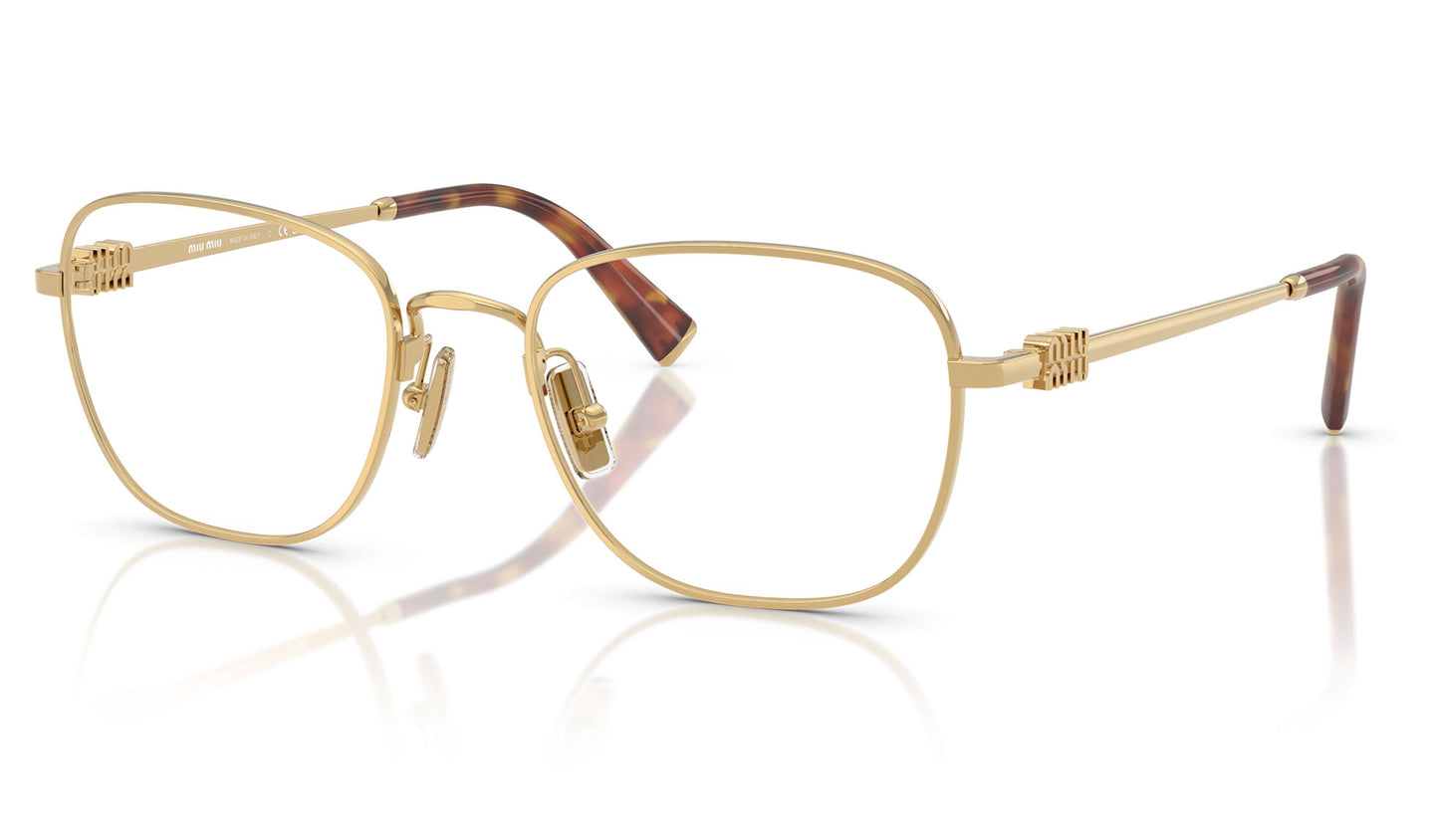 Miu Miu MU 50WV Glasses - Gold