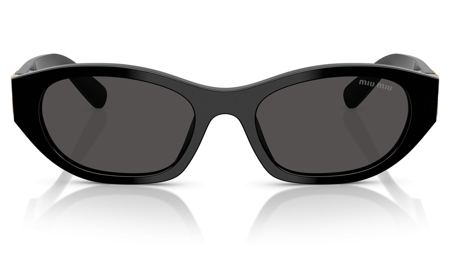Miu Miu MU A03S Sunglasses - Black / Dark Grey
