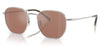 Oliver Peoples OV1331S Kierney Sunglasses - Silver / Persimmon Mirror