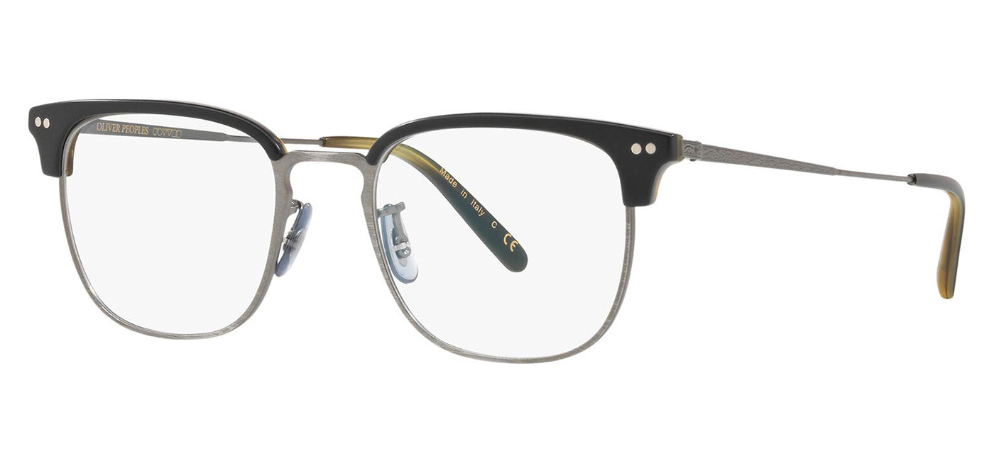 Oliver Peoples OV5359 Willman Glasses - Semi Matte Black and Olive