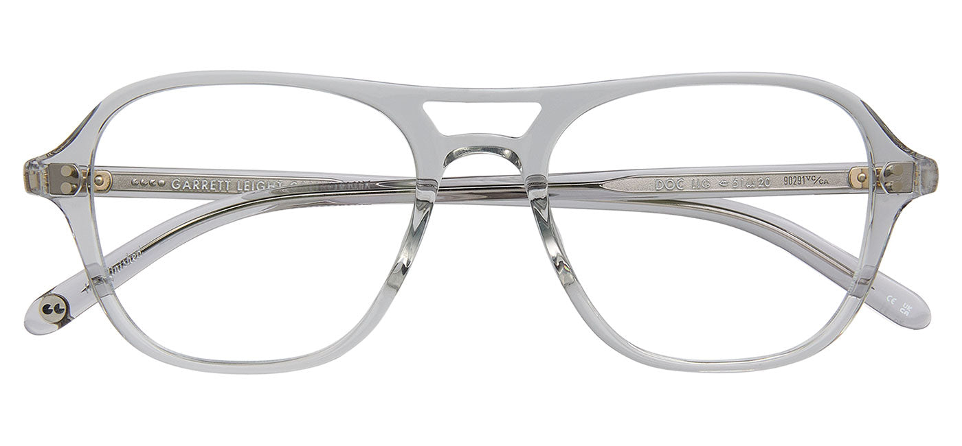 Garrett Leight Doc Glasses - Light Light Grey