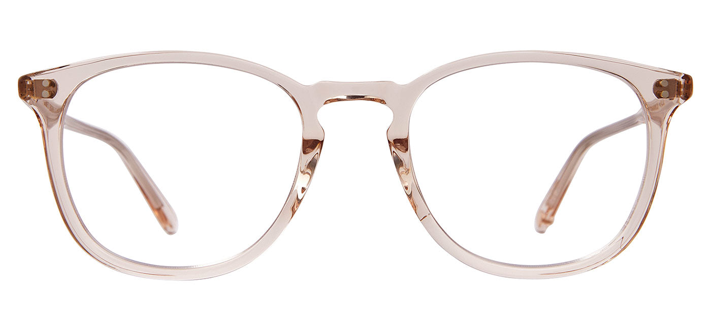 Garrett Leight Kinney Glasses - Shell Crystal