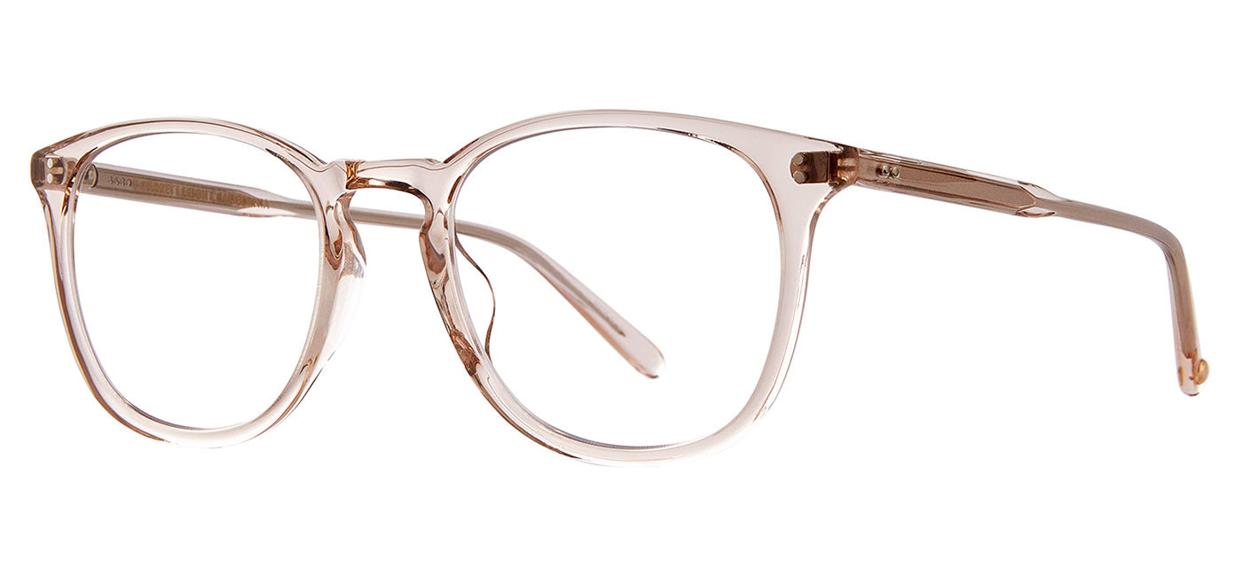 Garrett Leight Kinney Glasses - Shell Crystal