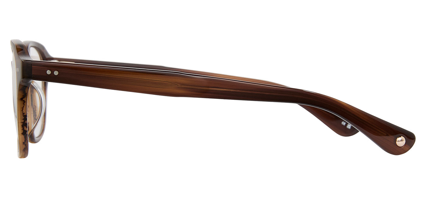 Garrett Leight Lachman Glasses - Cherry Wood