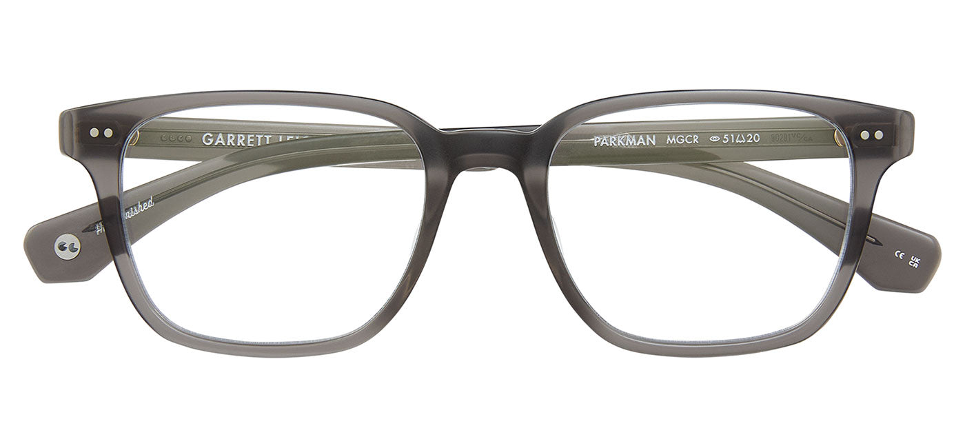Garrett Leight Parkman Glasses - Matte Crystal Grey