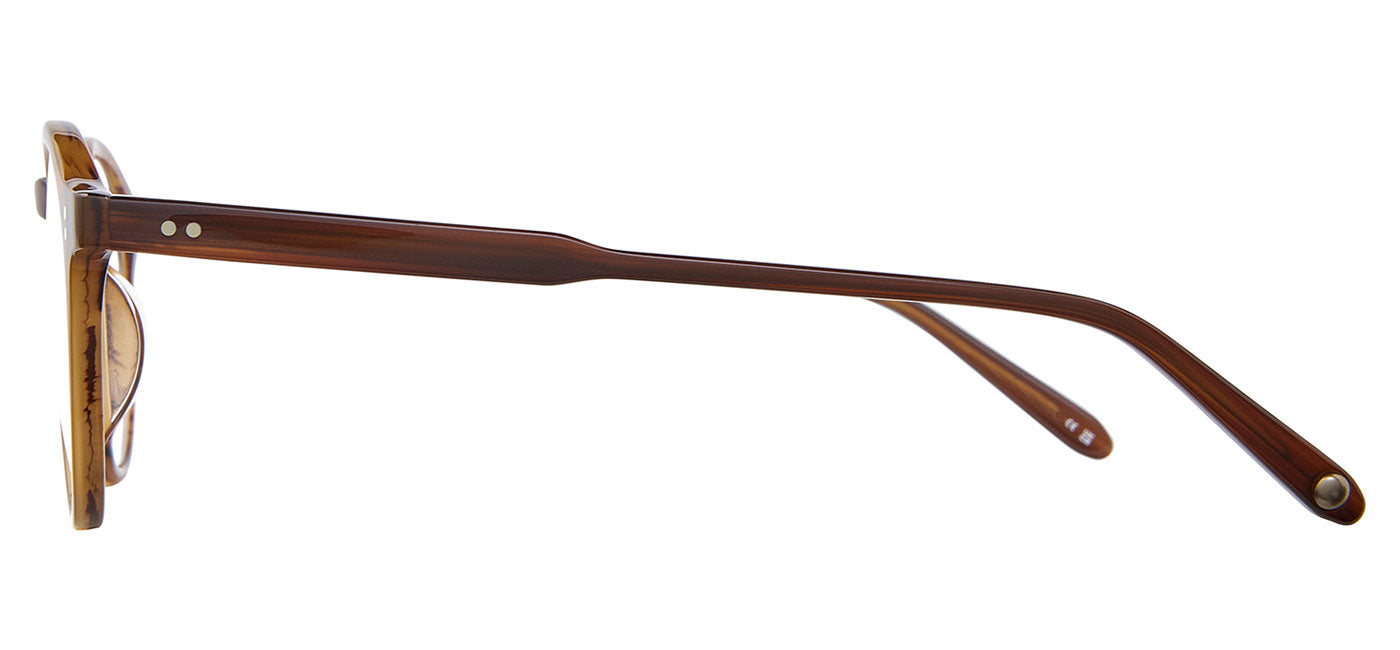 Garrett Leight Stanton Glasses - Cherry Wood
