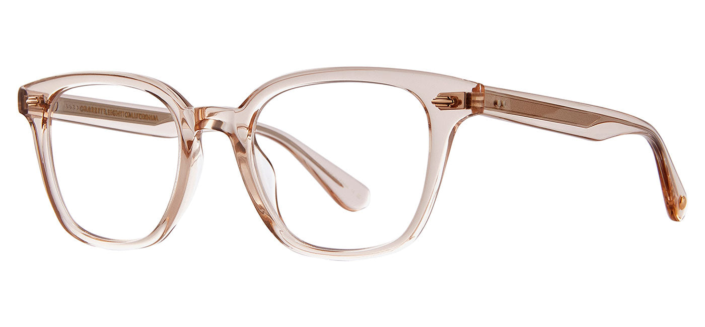 Garrett Leight Zac Glasses - Shell Crystal