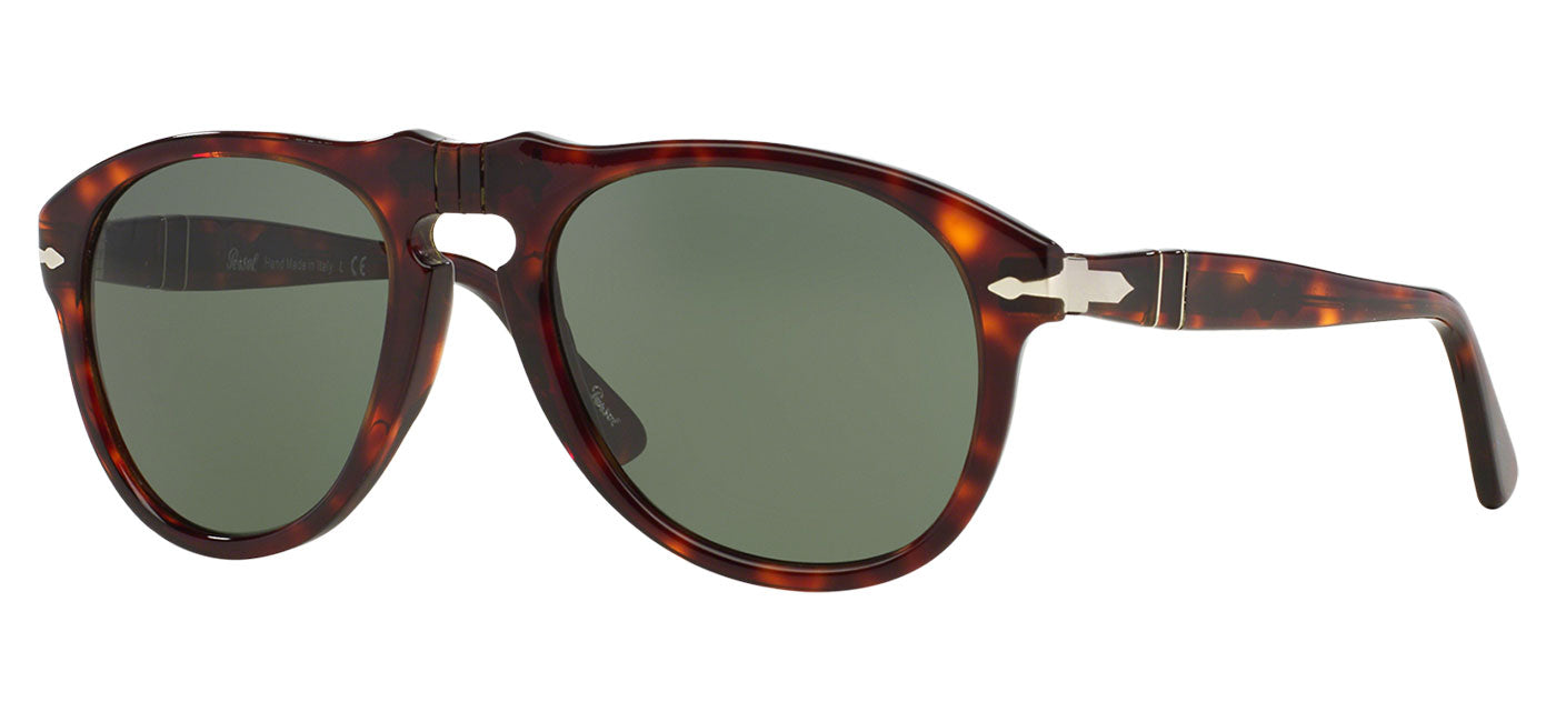 Persol PO0649 Sunglasses - Havana / Green
