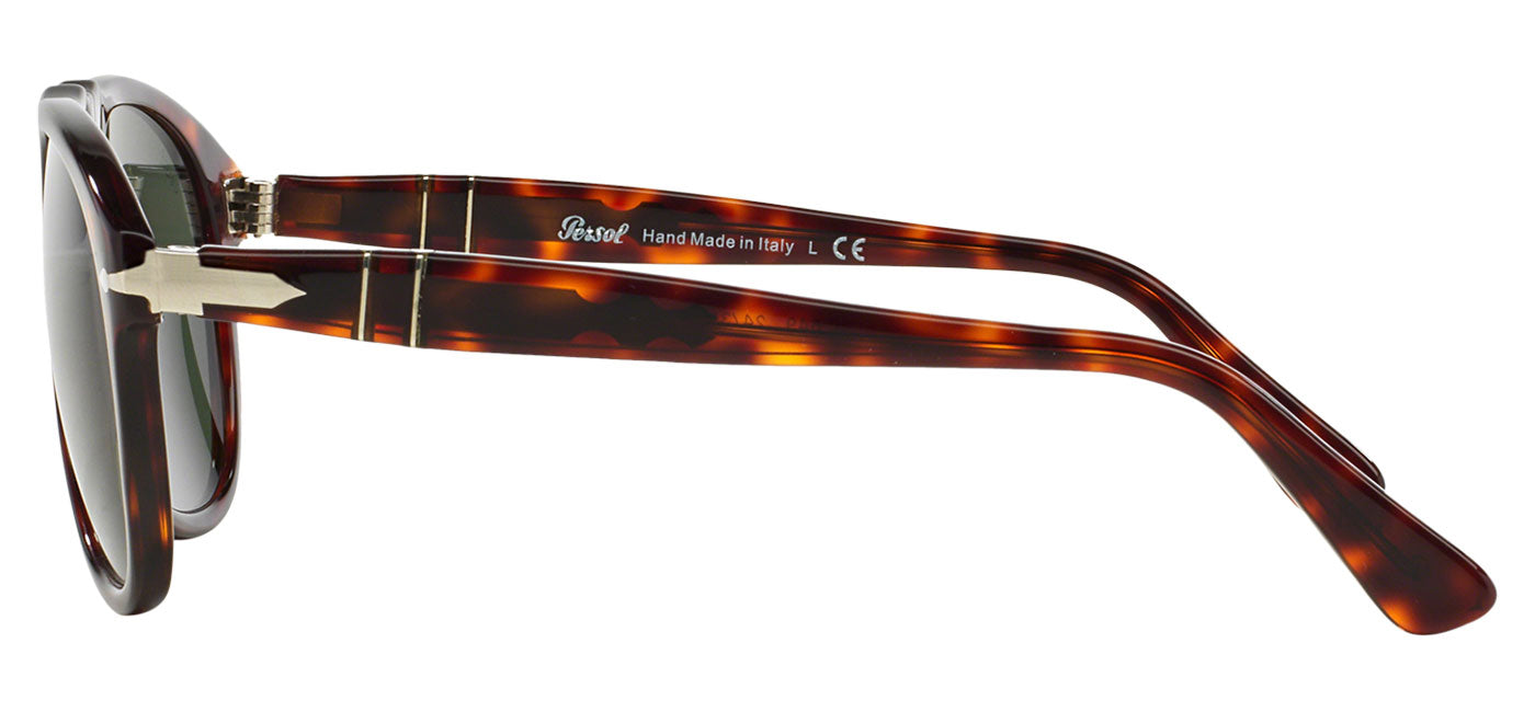 Persol PO0649 Sunglasses - Havana / Green