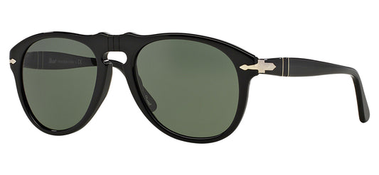 Persol PO0649 Sunglasses - Black / Green