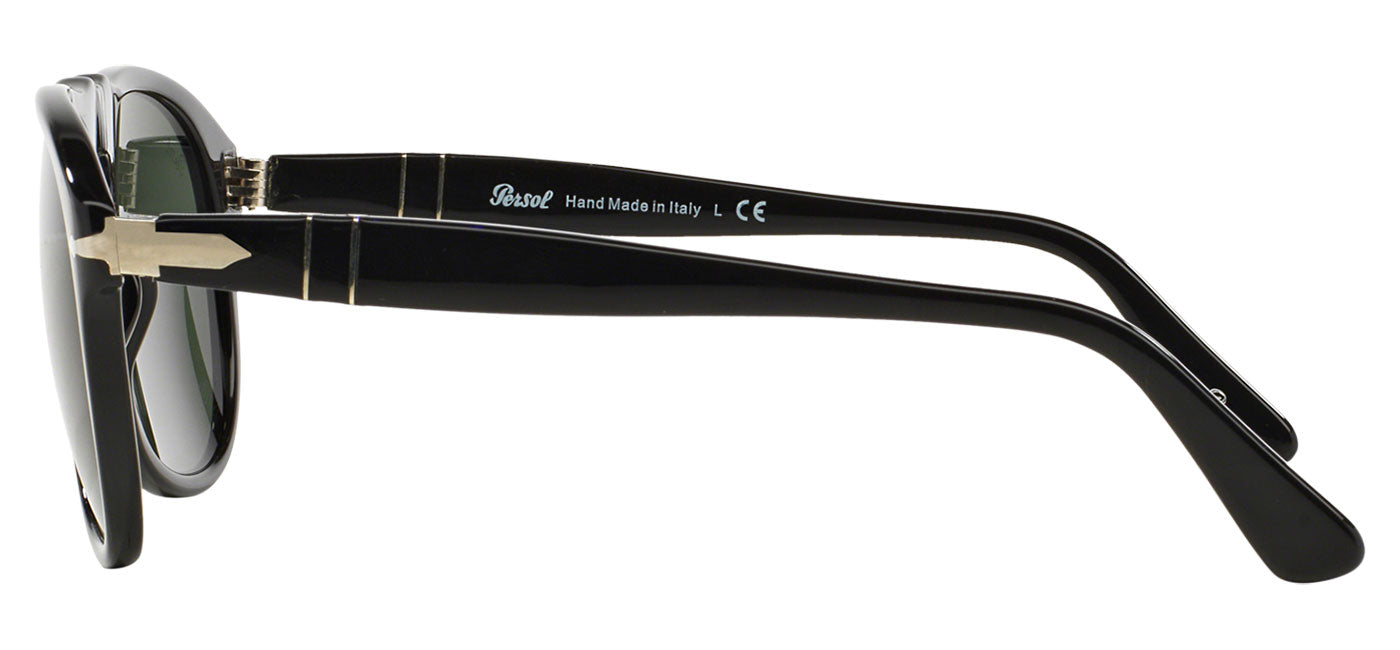 Persol PO0649 Sunglasses - Black / Green