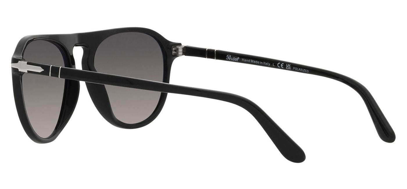 Persol PO3302S Sunglasses - Black / Grey Gradient Polarised