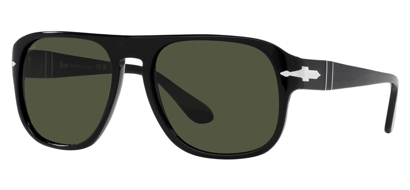 Persol PO3310S Sunglasses - Black / Green