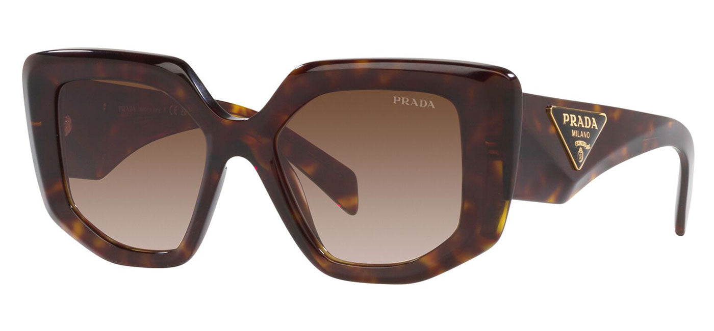 Prada PR 14ZS Sunglasses - Tortoise / Brown Gradient