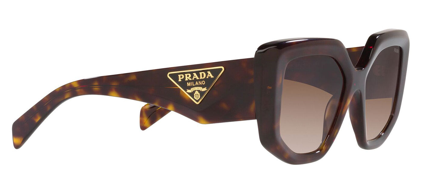 Prada PR 14ZS Sunglasses - Tortoise / Brown Gradient