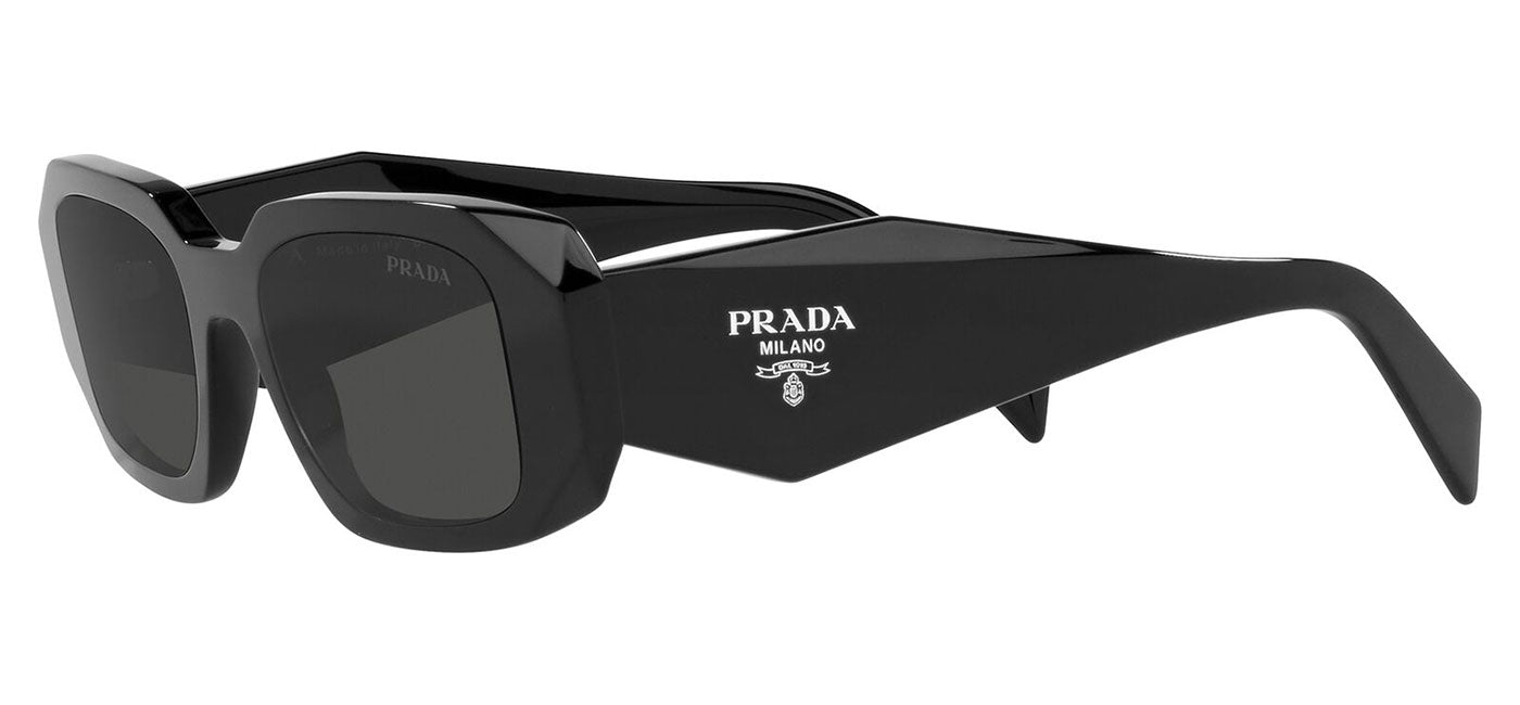 Prada PR 17WS Sunglasses - Black / Dark Grey