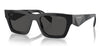 Prada PR A06S Sunglasses - Black / Dark Grey
