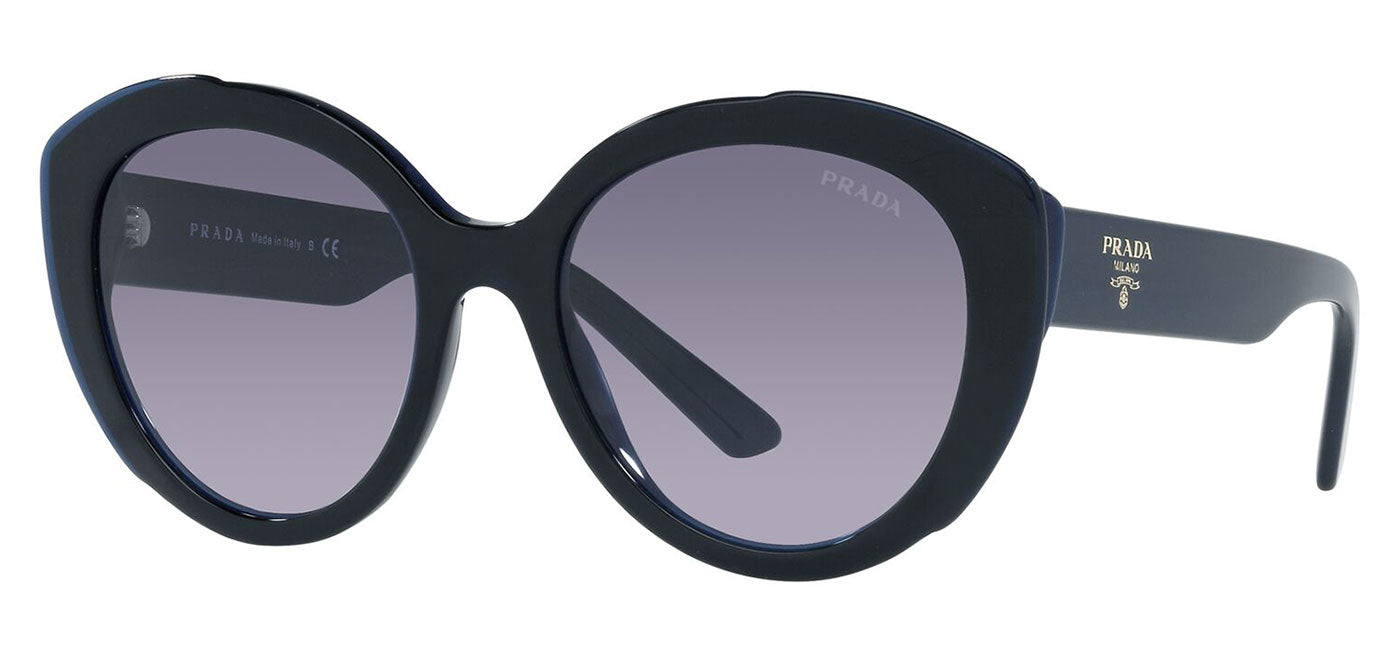 Prada PR 01YS Sunglasses - Blue / Light Violet Gradient
