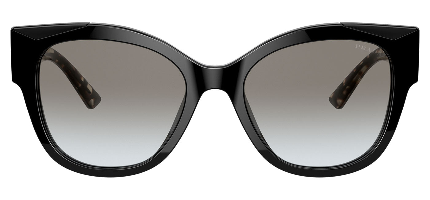 Prada PR 02WS Sunglasses - Black / Grey Gradient