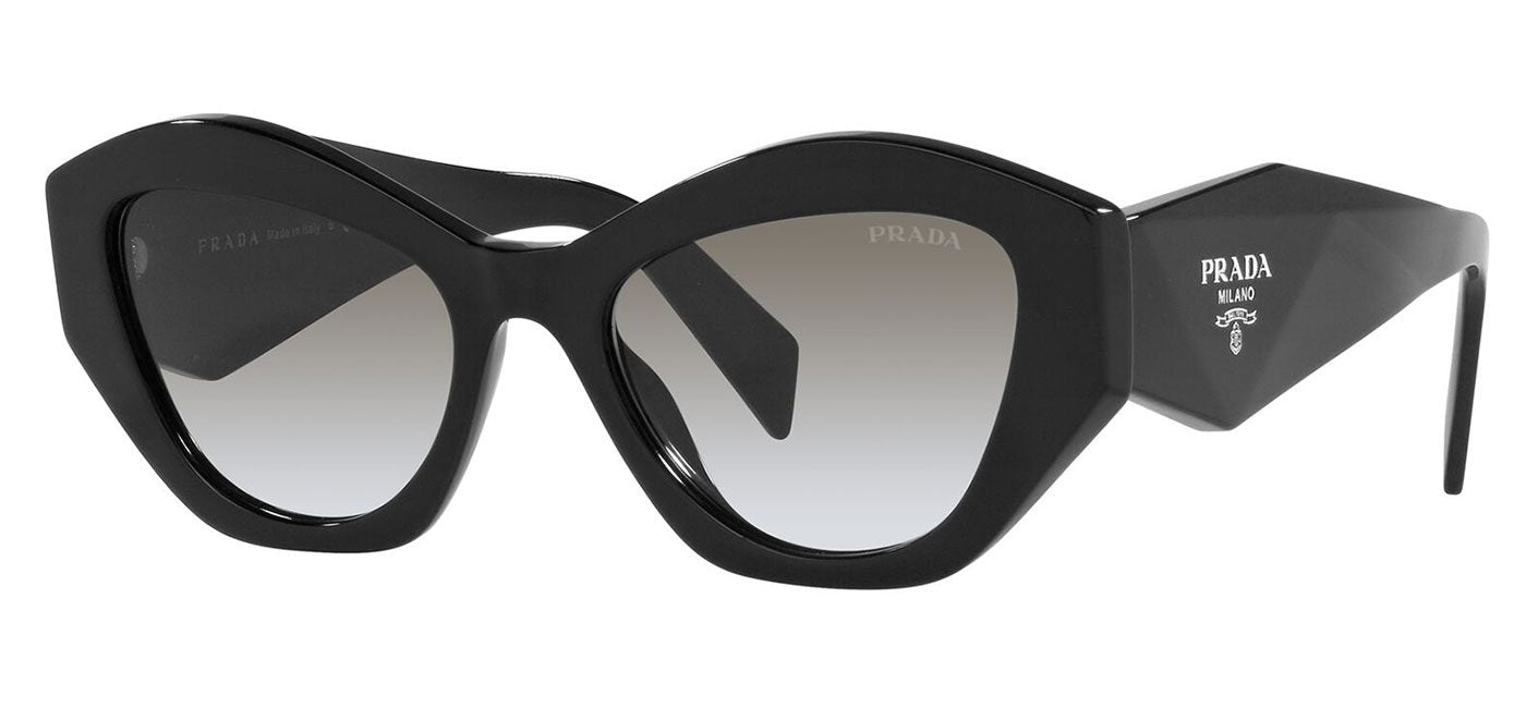 Prada PR 07YS Sunglasses - Black / Grey Gradient