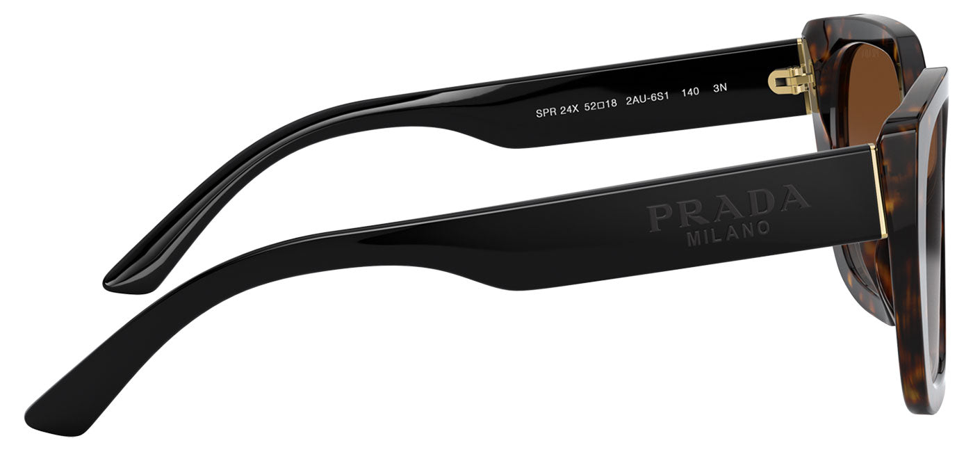 Prada PR 24XS Sunglasses - Havana / Brown Gradient