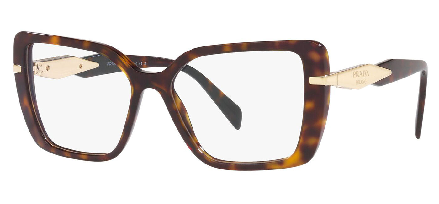 Prada PR 03ZV Glasses - Tortoise