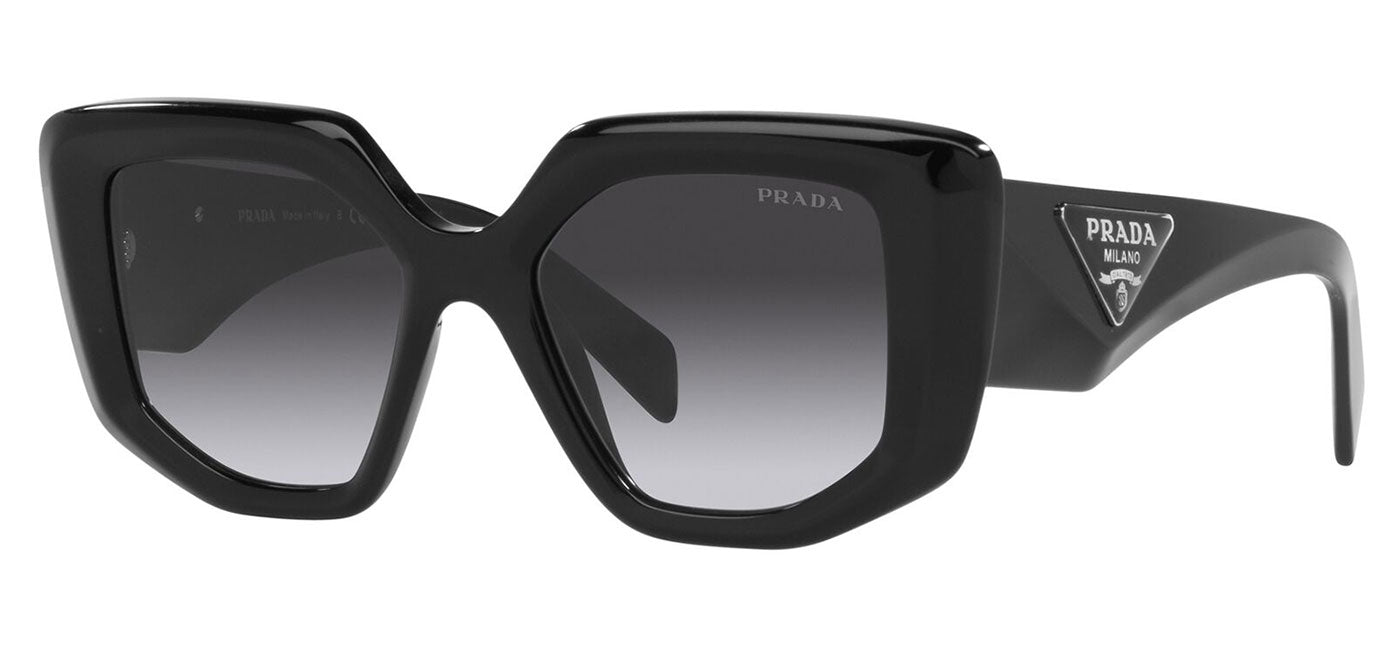 Prada PR 14ZS Sunglasses - Black / Grey Gradient