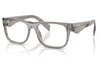 Prada PR 22ZV Glasses - Transparent Dark Grey