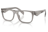 Prada PR 22ZV Glasses - Transparent Dark Grey