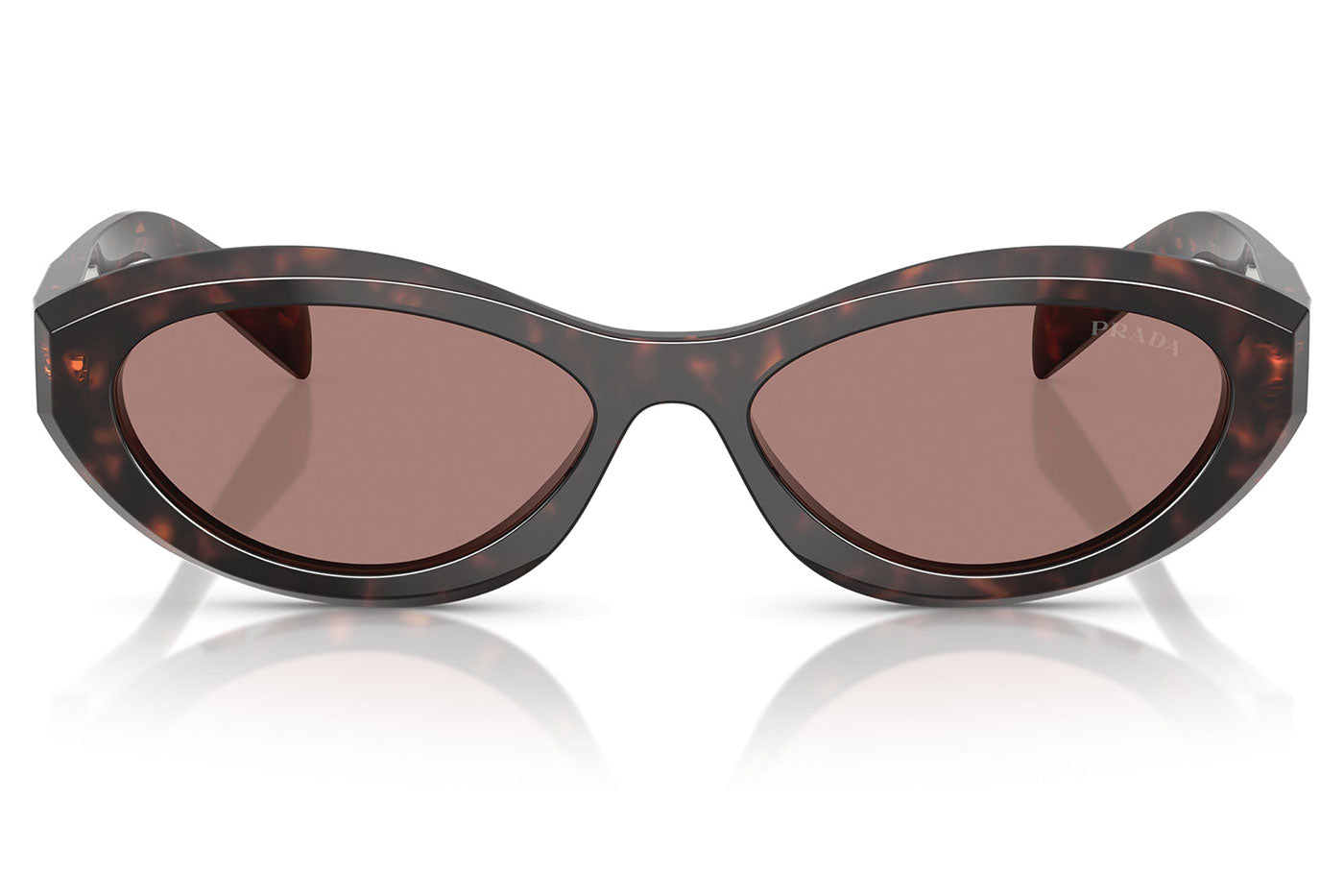 Prada PR 26ZS Sunglasses - Root Tortoise / Light Brown