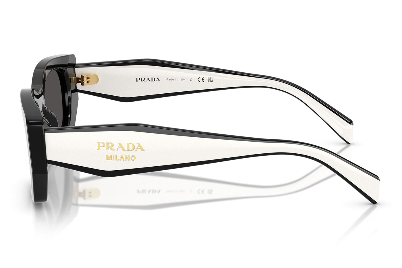 Prada PR B05S Sunglasses - Black / Dark Grey