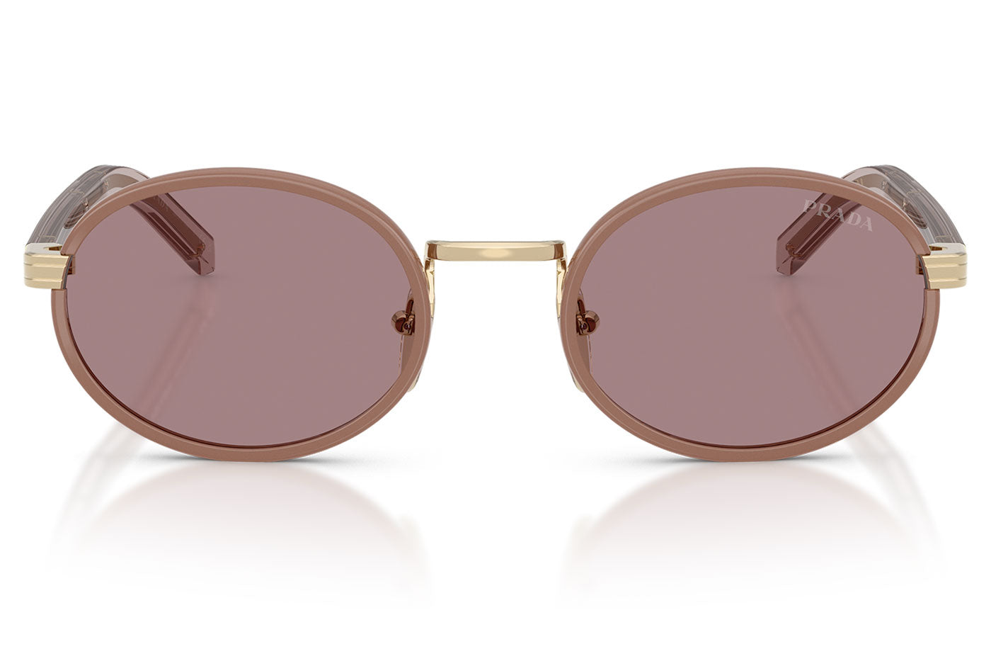 Prada PR B56S Sunglasses - Pecan / Light Purple Brown