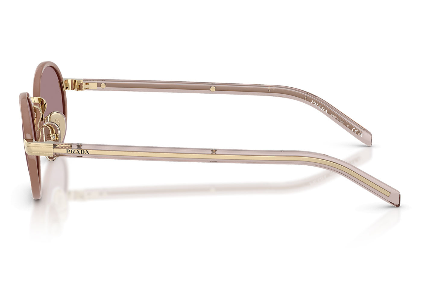 Prada PR B56S Sunglasses - Pecan / Light Purple Brown