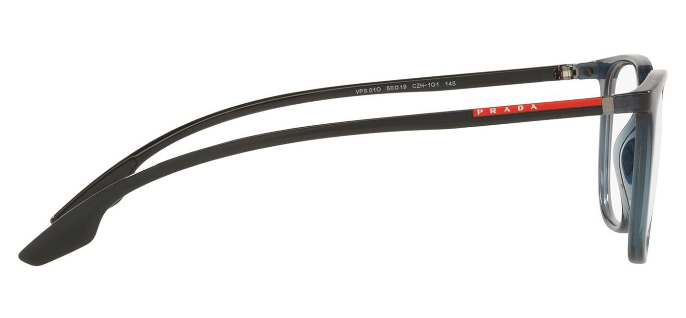 Prada Linea Rossa PS 01OV Glasses - Transparent Blue