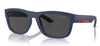 Prada Linea Rossa PS 01ZS Sunglasses - Black Rubber / Dark Grey
