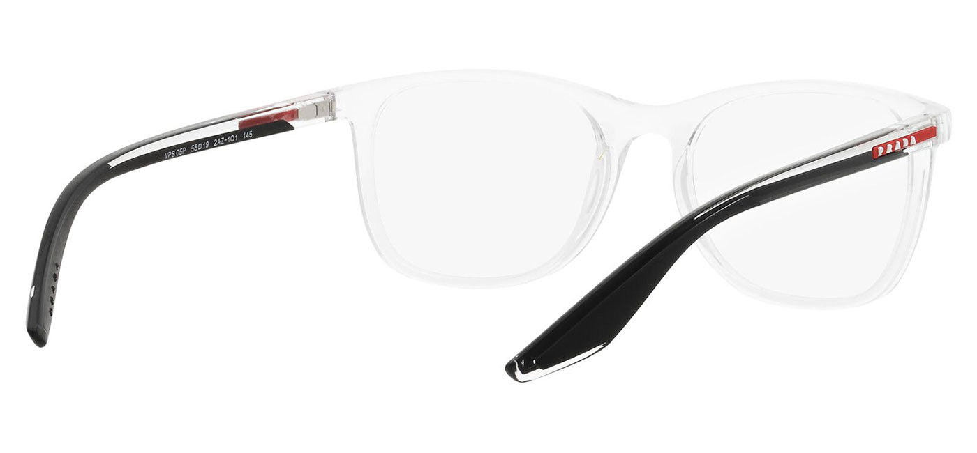 Prada Linea Rossa PS 05PV Glasses - Crystal