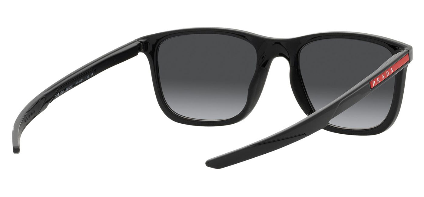 Prada Linea Rossa PS 10WS Sunglasses - Black / Grey Gradient Polarised